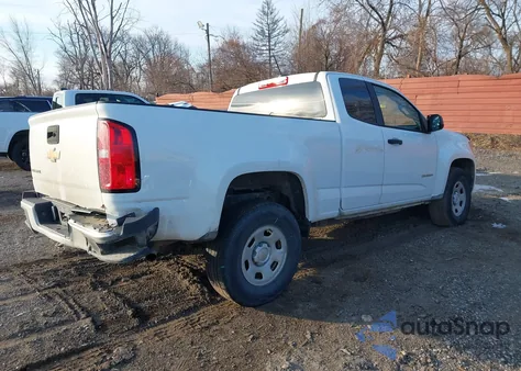 2015 Chevrolet Colorado Wt из США, поврежденный, VIN 1GCHSAEA3F1238657